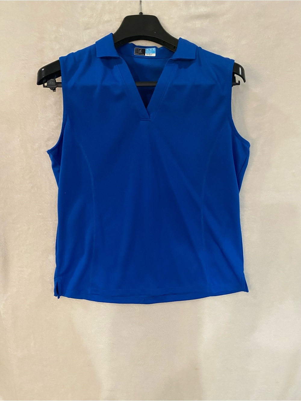 PGA Tour Royal Blue Sleeveless Polo Tank